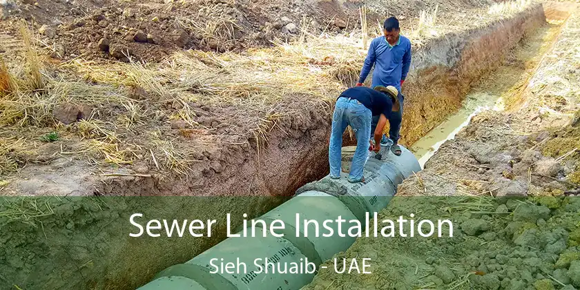  Sewer Line Installation Sieh Shuaib - UAE
