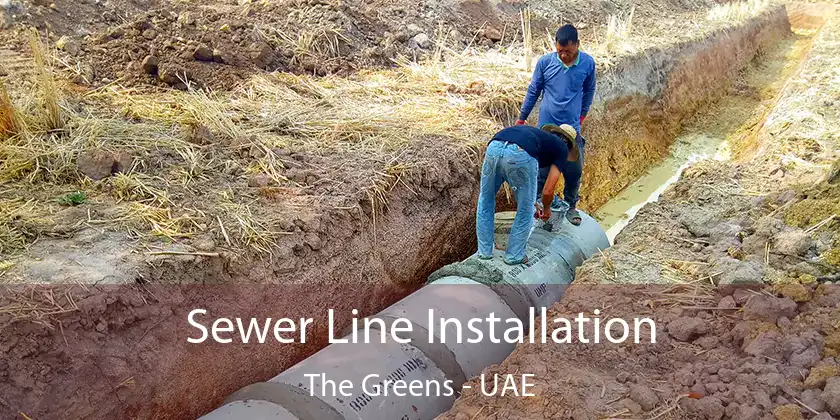  Sewer Line Installation The Greens - UAE