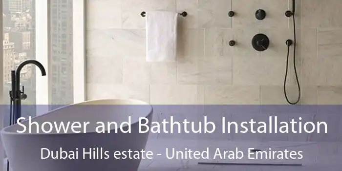 Shower and Bathtub Installation Dubai Hills estate - United Arab Emirates