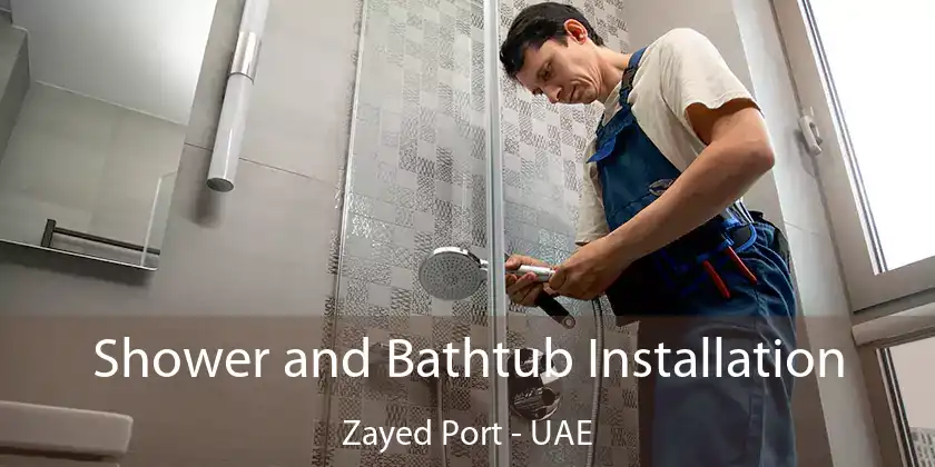  Shower and Bathtub Installation Zayed Port - UAE