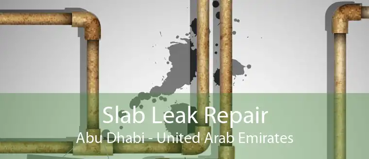 Slab Leak Repair Abu Dhabi - United Arab Emirates