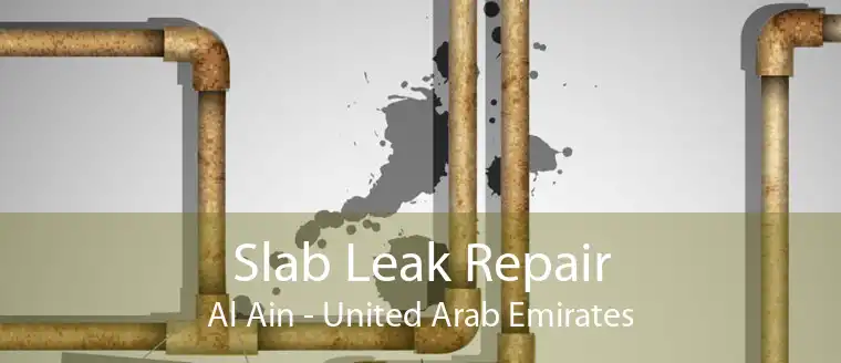 Slab Leak Repair Al Ain - United Arab Emirates