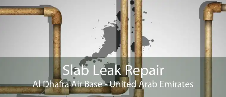 Slab Leak Repair Al Dhafra Air Base - United Arab Emirates