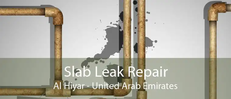 Slab Leak Repair Al Hiyar - United Arab Emirates