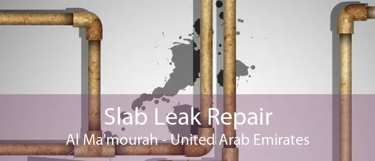 Slab Leak Repair Al Ma'mourah - United Arab Emirates