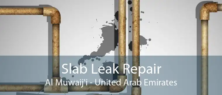 Slab Leak Repair Al Muwaij'i - United Arab Emirates