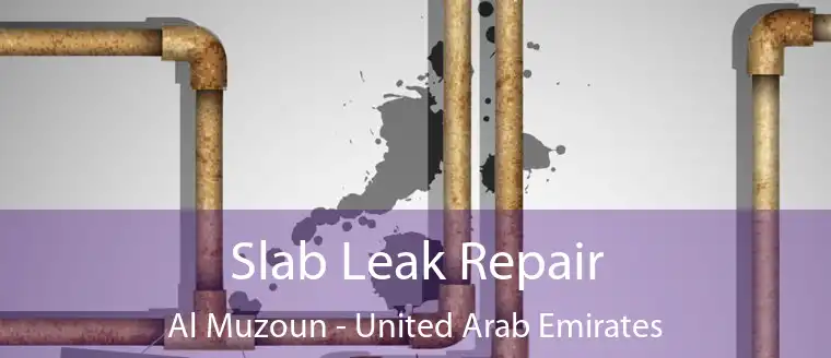 Slab Leak Repair Al Muzoun - United Arab Emirates