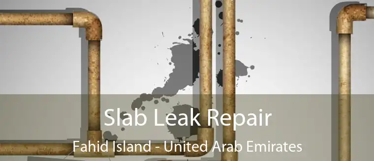 Slab Leak Repair Fahid Island - United Arab Emirates