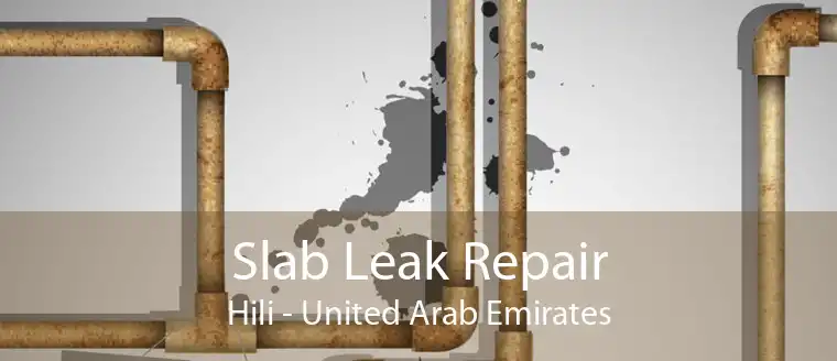 Slab Leak Repair Hili - United Arab Emirates
