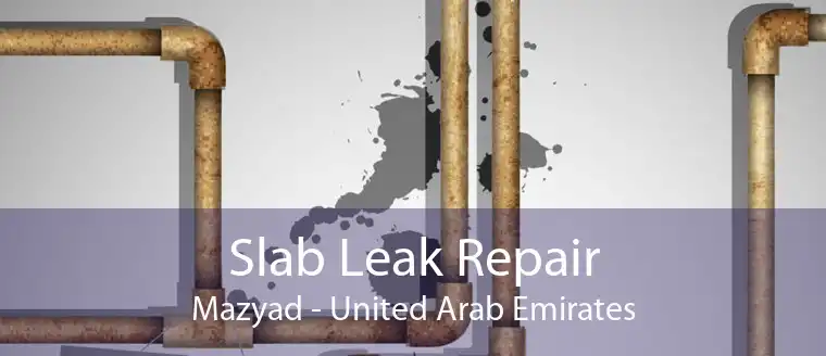 Slab Leak Repair Mazyad - United Arab Emirates