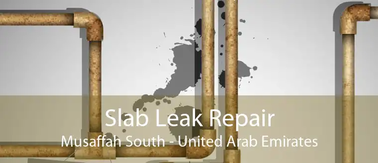 Slab Leak Repair Musaffah South - United Arab Emirates