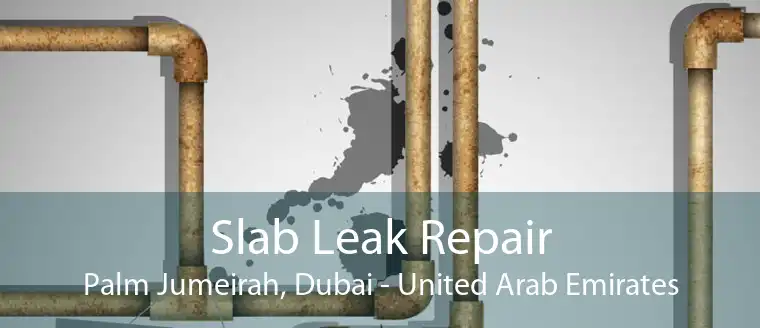 Slab Leak Repair Palm Jumeirah, Dubai - United Arab Emirates
