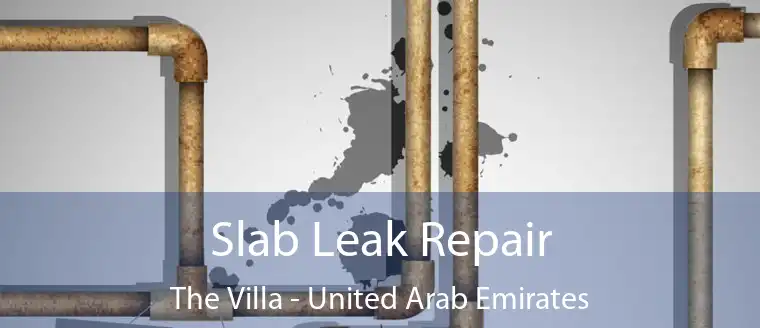 Slab Leak Repair The Villa - United Arab Emirates