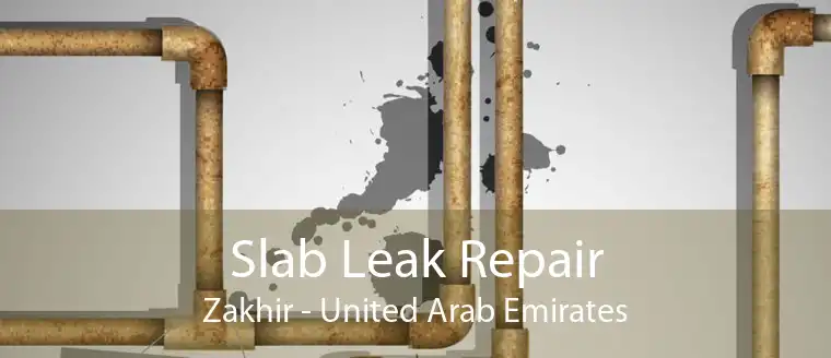 Slab Leak Repair Zakhir - United Arab Emirates