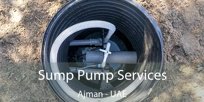  Sump Pump Services Ajman - UAE