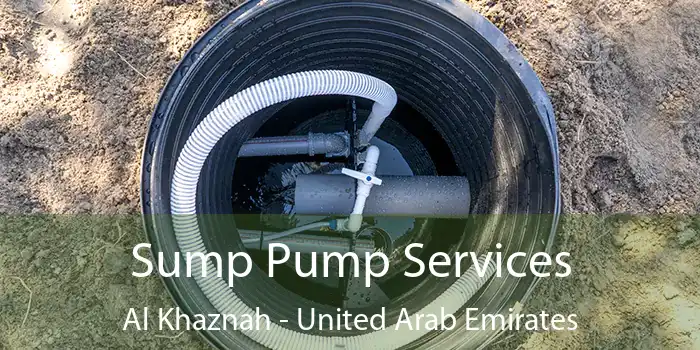 Sump Pump Services Al Khaznah - United Arab Emirates