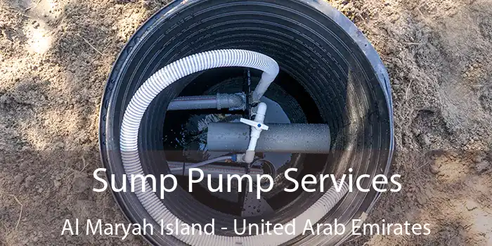 Sump Pump Services Al Maryah Island - United Arab Emirates