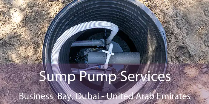 Sump Pump Services Business  Bay, Dubai - United Arab Emirates