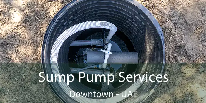  Sump Pump Services Downtown - UAE