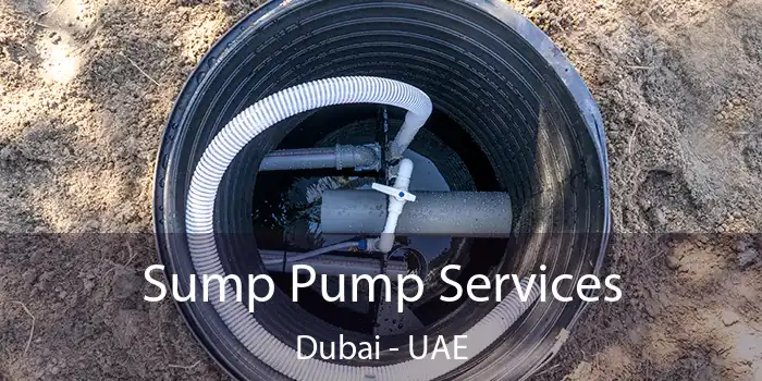  Sump Pump Services Dubai - UAE