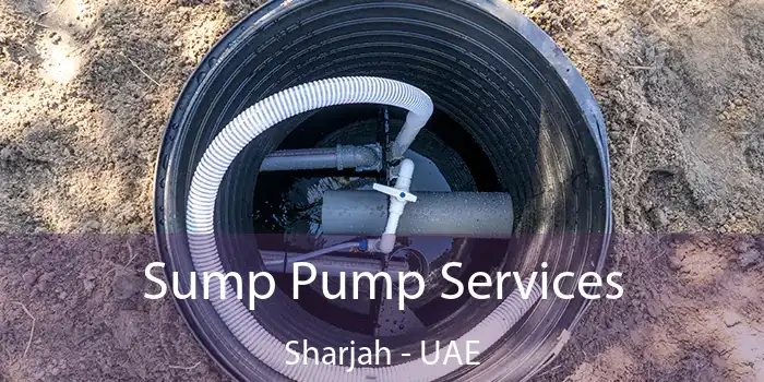  Sump Pump Services Sharjah - UAE