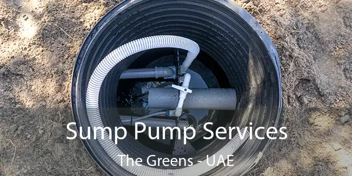  Sump Pump Services The Greens - UAE