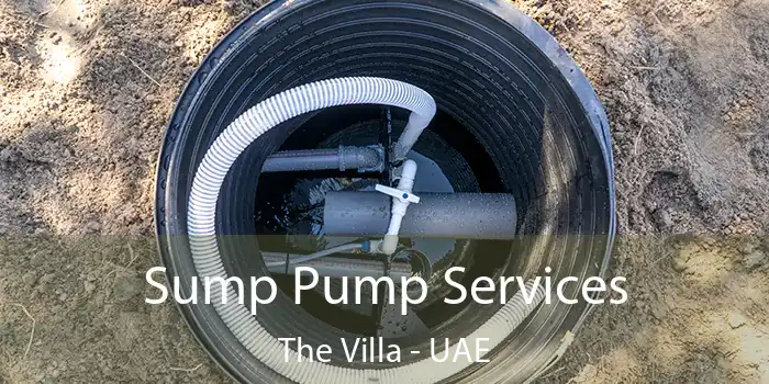  Sump Pump Services The Villa - UAE