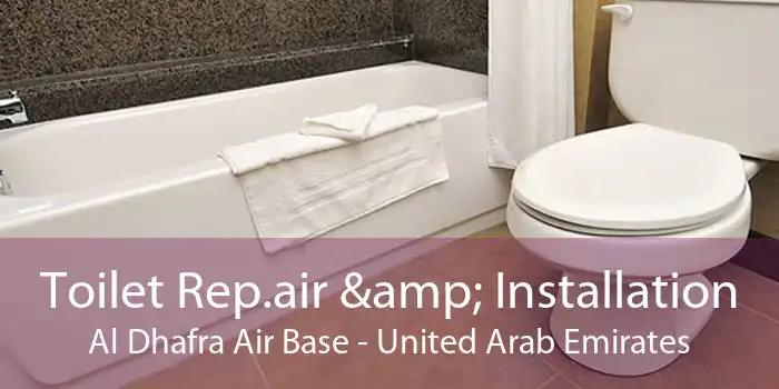Toilet Rep.air & Installation Al Dhafra Air Base - United Arab Emirates