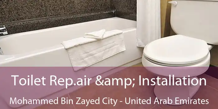 Toilet Rep.air & Installation Mohammed Bin Zayed City - United Arab Emirates