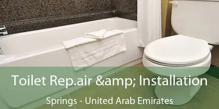 Toilet Rep.air & Installation Springs - United Arab Emirates