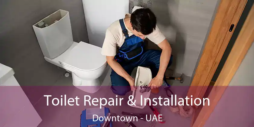  Toilet Repair & Installation Downtown - UAE