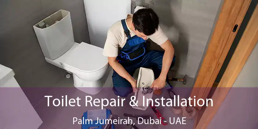  Toilet Repair & Installation Palm Jumeirah, Dubai - UAE