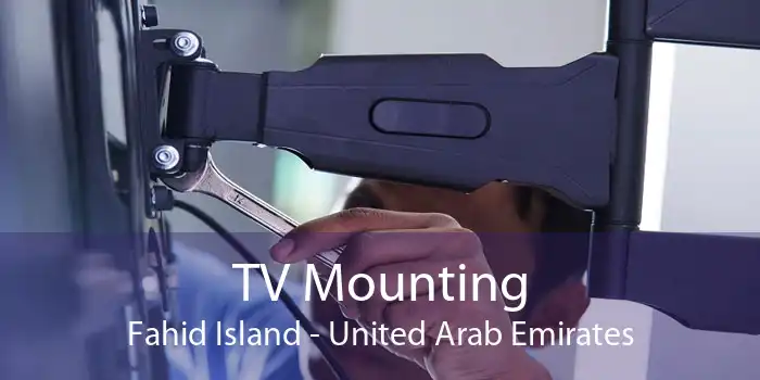 TV Mounting Fahid Island - United Arab Emirates