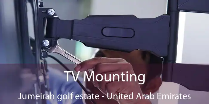 TV Mounting Jumeirah golf estate - United Arab Emirates