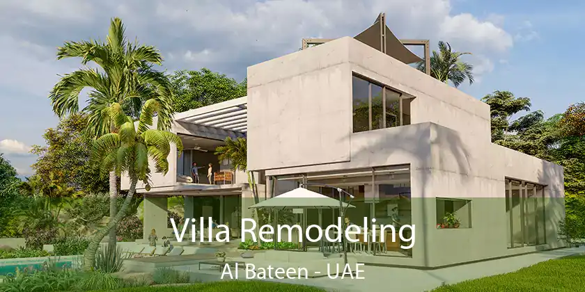 Villa Remodeling Al Bateen - UAE