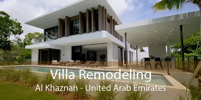 Villa Remodeling Al Khaznah - United Arab Emirates