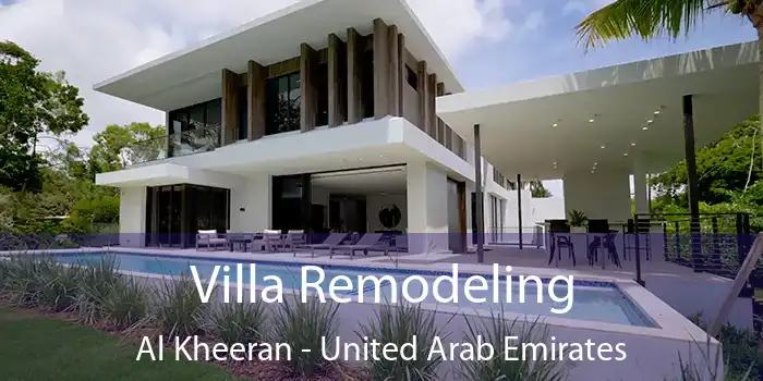 Villa Remodeling Al Kheeran - United Arab Emirates