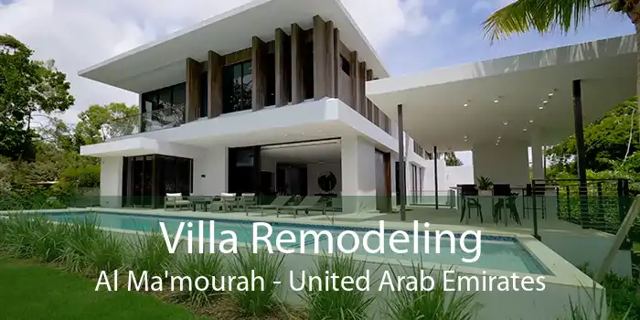 Villa Remodeling Al Ma'mourah - United Arab Emirates