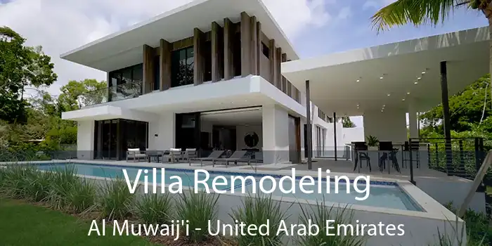 Villa Remodeling Al Muwaij'i - United Arab Emirates