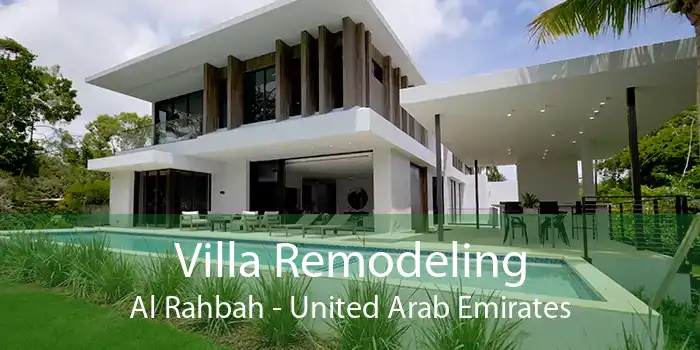 Villa Remodeling Al Rahbah - United Arab Emirates