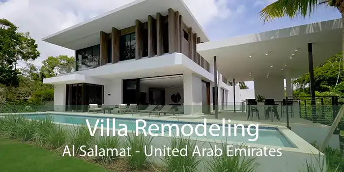 Villa Remodeling Al Salamat - United Arab Emirates