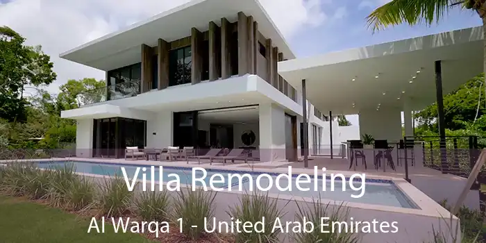 Villa Remodeling Al Warqa 1 - United Arab Emirates