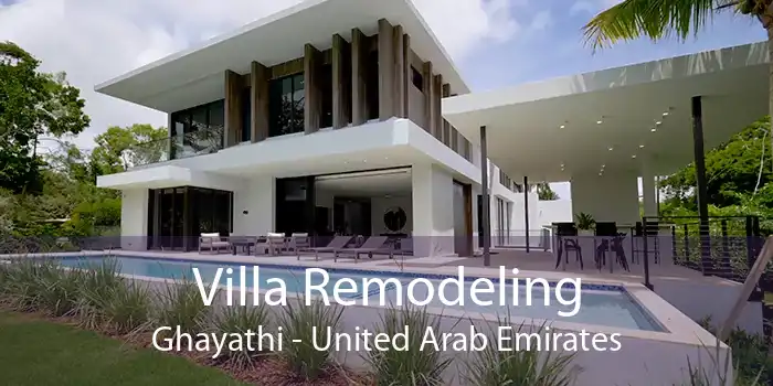 Villa Remodeling Ghayathi - United Arab Emirates