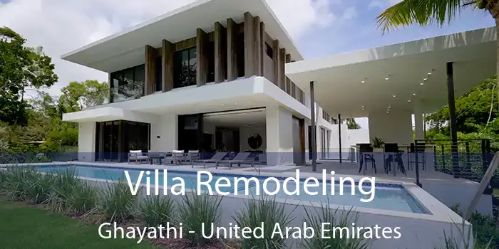 Villa Remodeling Ghayathi - United Arab Emirates