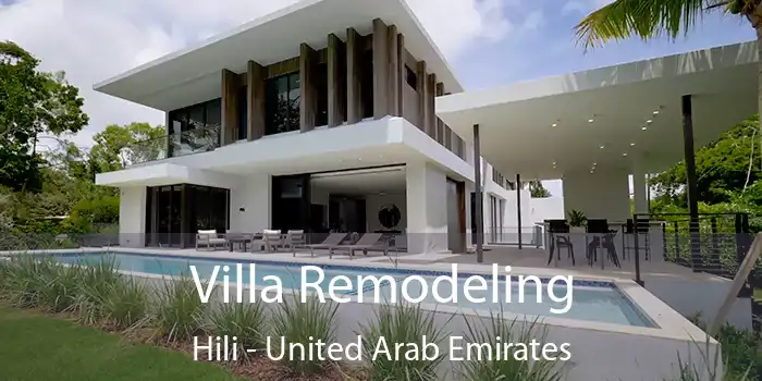 Villa Remodeling Hili - United Arab Emirates