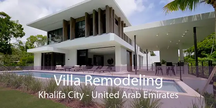 Villa Remodeling Khalifa City - United Arab Emirates