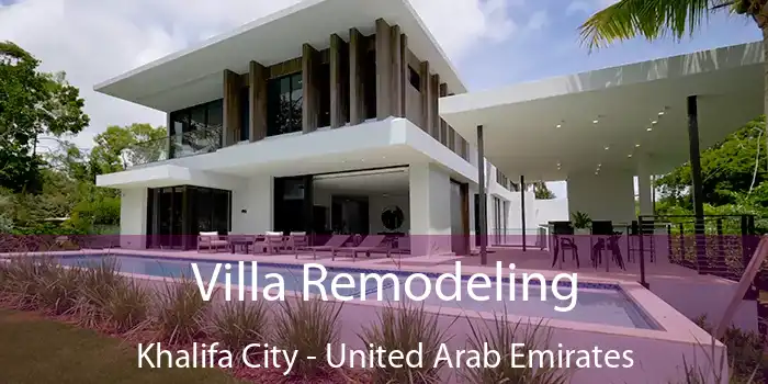 Villa Remodeling Khalifa City - United Arab Emirates