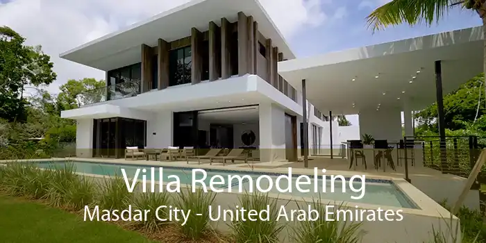 Villa Remodeling Masdar City - United Arab Emirates