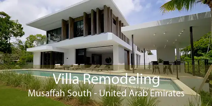 Villa Remodeling Musaffah South - United Arab Emirates