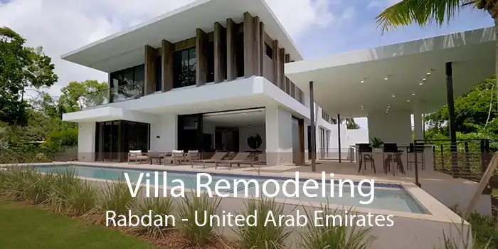 Villa Remodeling Rabdan - United Arab Emirates